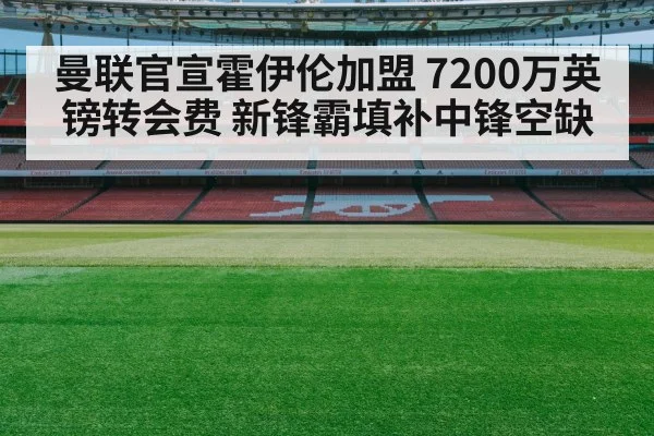 曼联官宣霍伊伦加盟 7200万英镑转会费 新锋霸填补中锋空缺